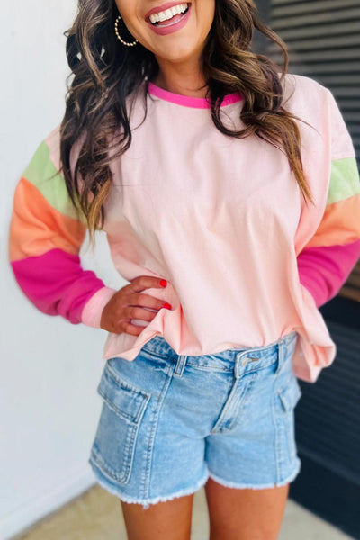 Colorblock Long Sleeve